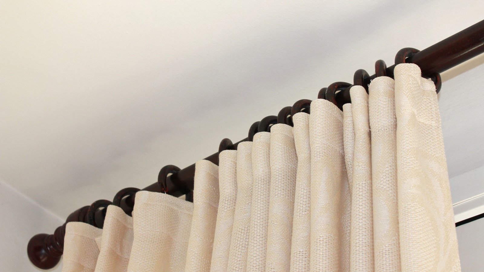 reduce hvac noise - heavy curtains